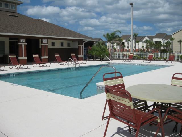 Swimming Pool and Table